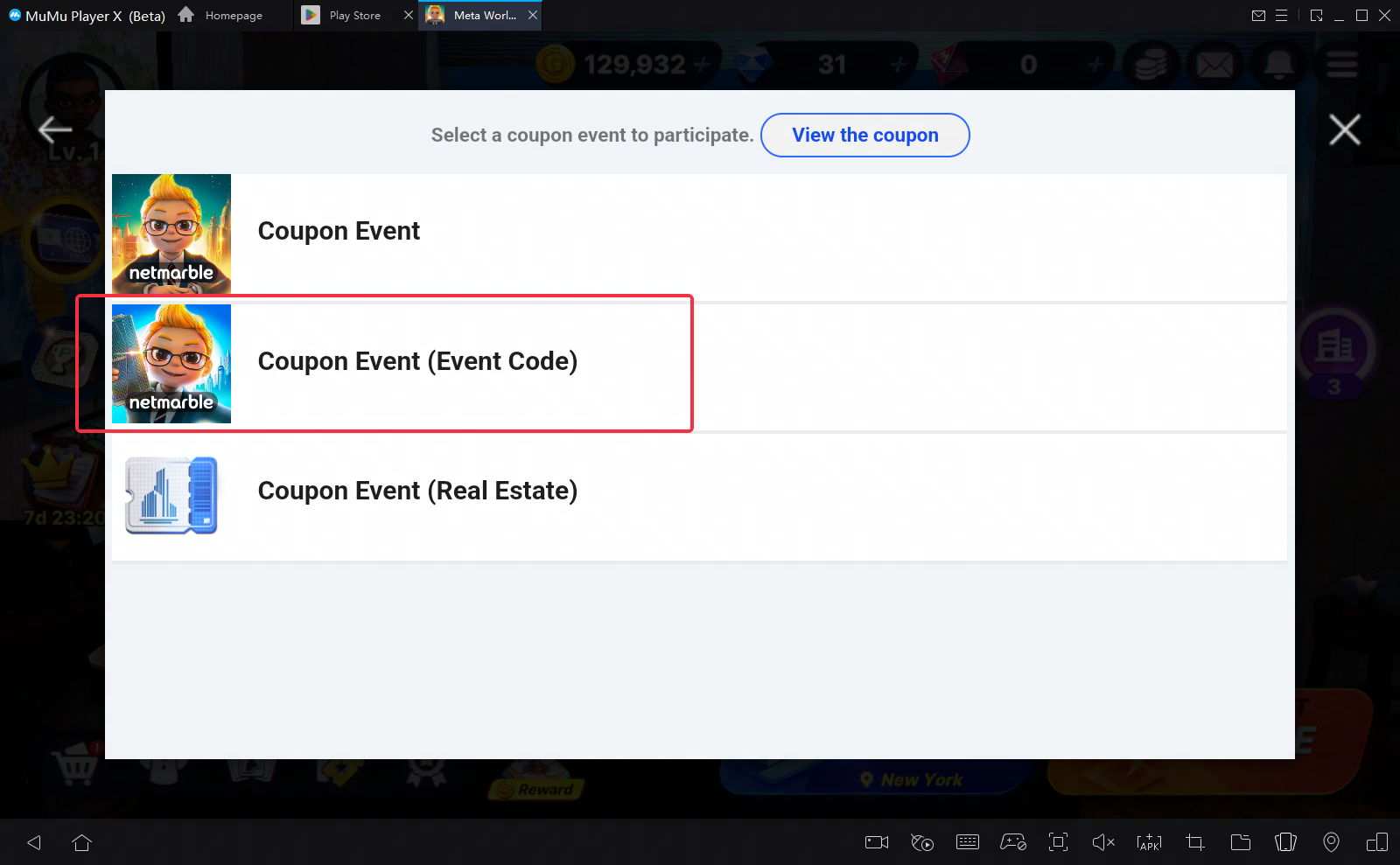 Meta World My City Codes and Redeem Guide