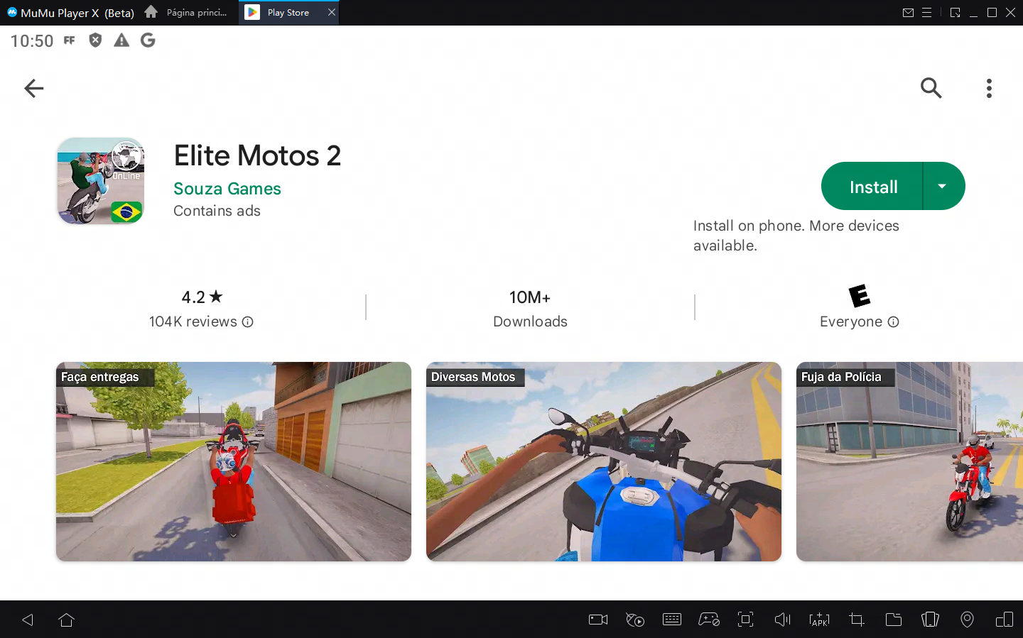 Elite Motos 2 na App Store