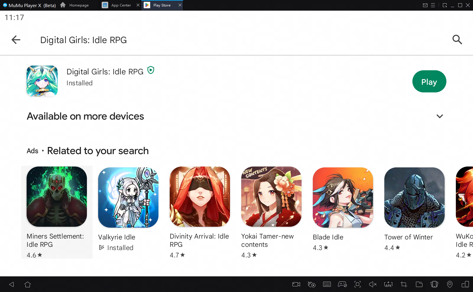 Como jogar Digital Girls: Idle RPG no PC com Bluestacks