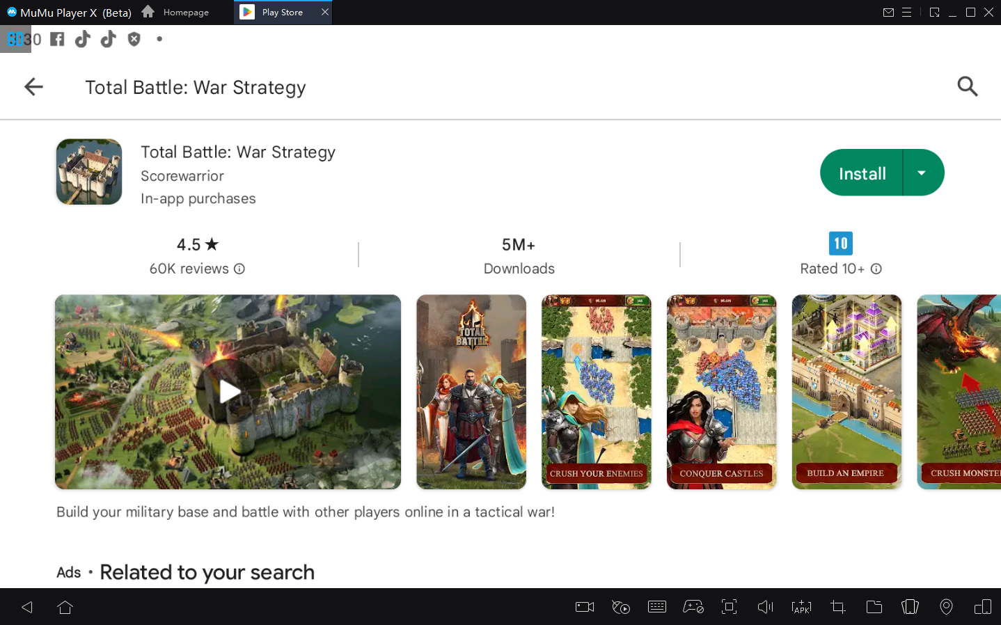 How to Download Total Battle: War Strategy on Android