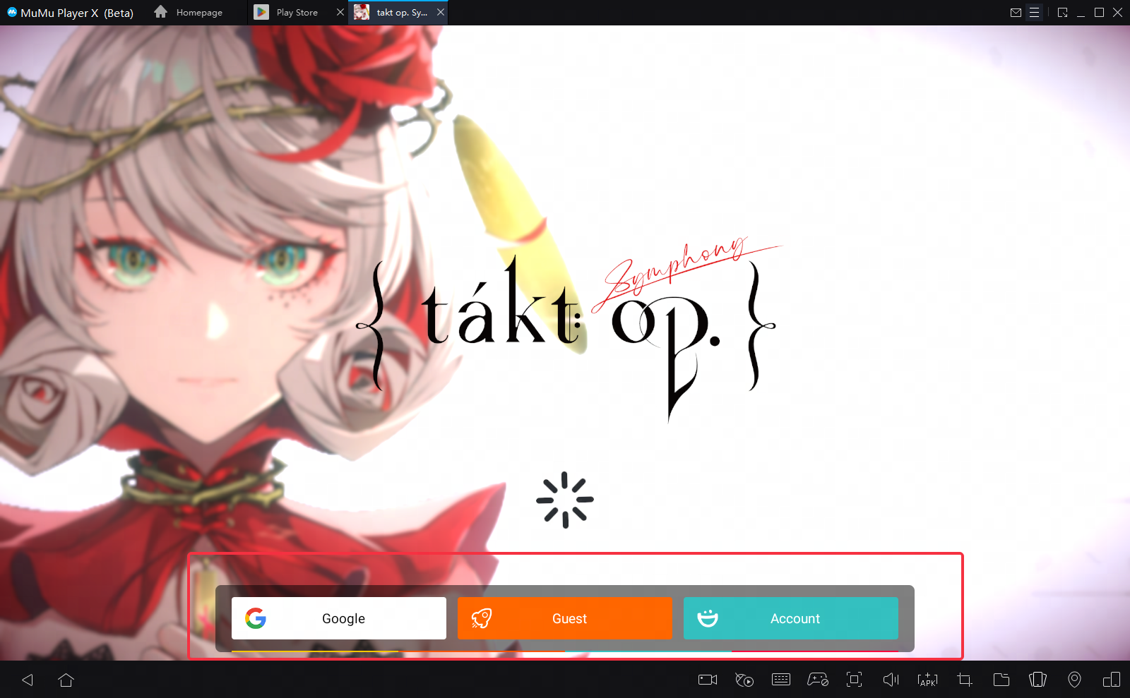 Takt Op Symphony Reroll Guide Takt Op Symphony Reroll Guide