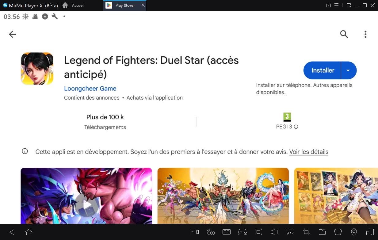 télécharger Legend of Fighters: Duel Star sur PC