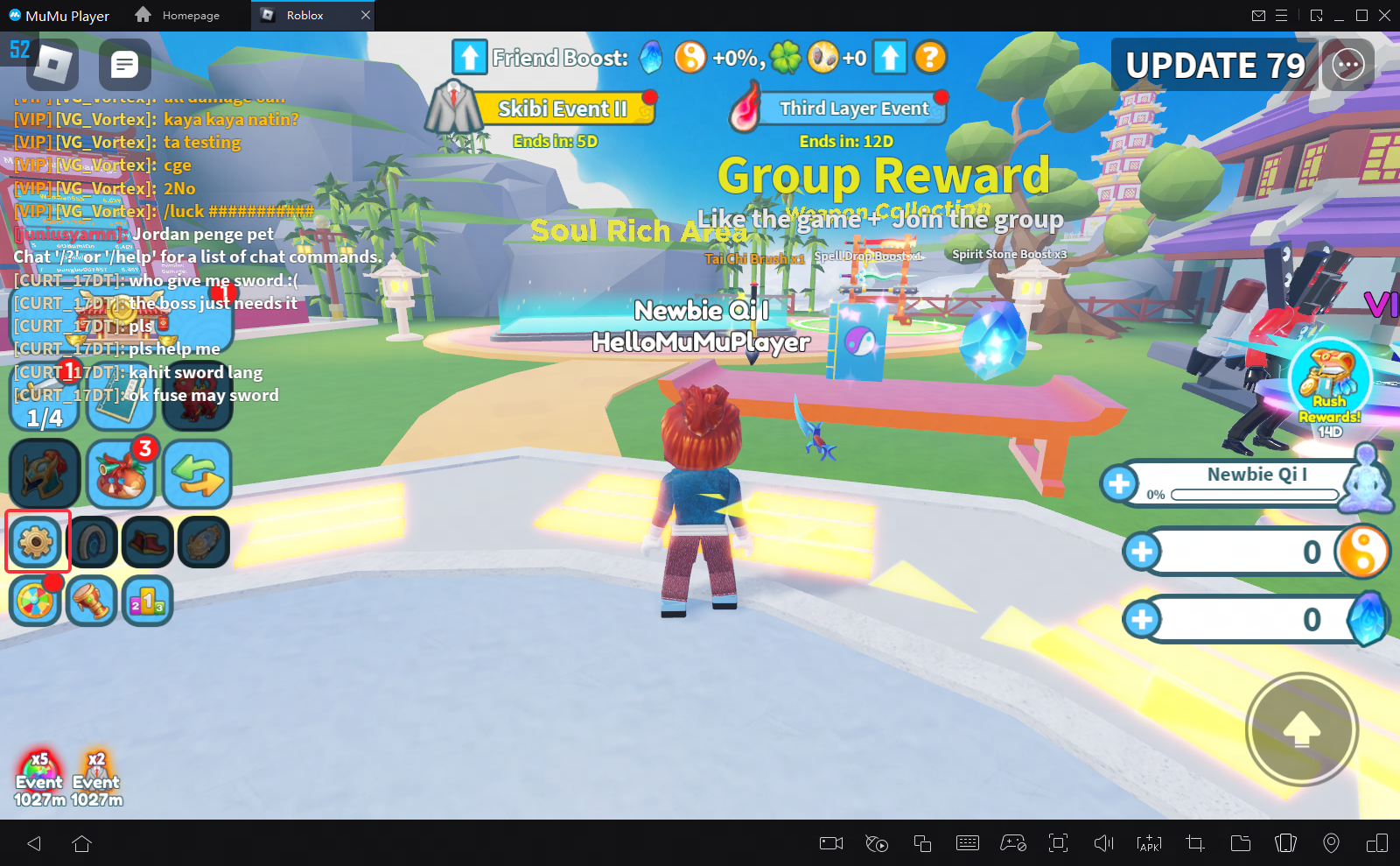 Download and play Roblox on PC with MuMu Player