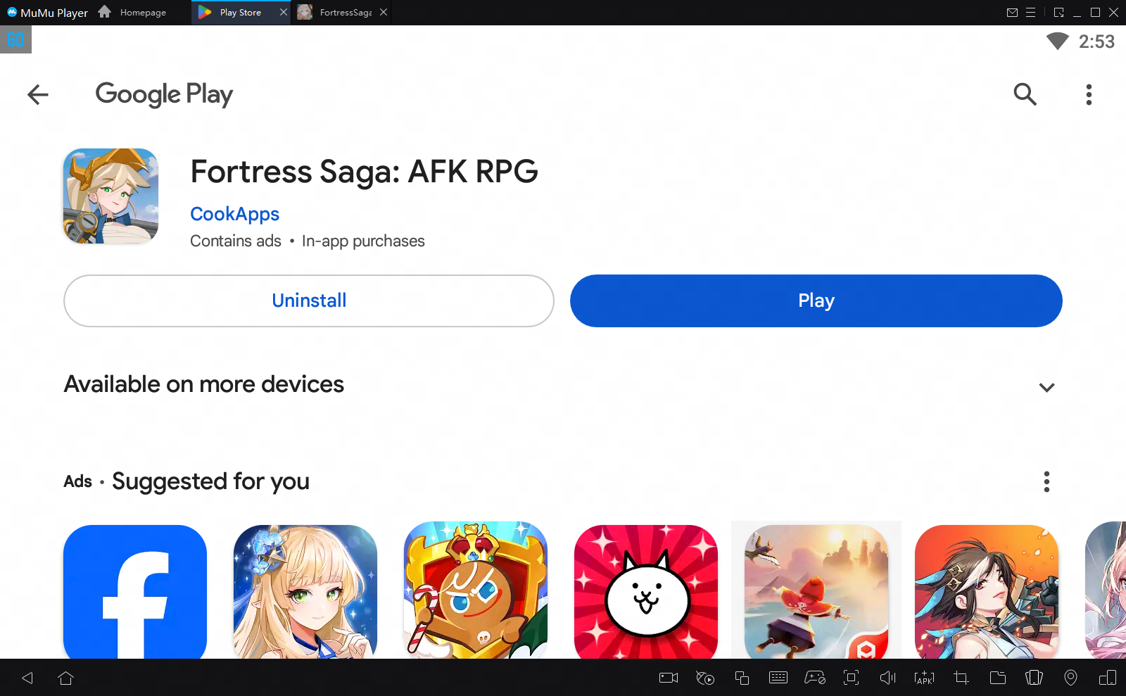 Fortress Saga: AFK RPG - Apps on Google Play