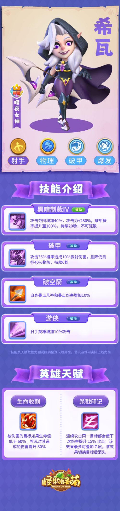 怪物联萌英雄介绍-希瓦、斯巴达、白