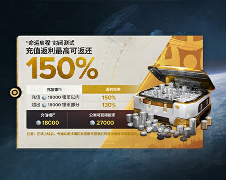 《命运：群星》测试充值返利及福利领取规则
