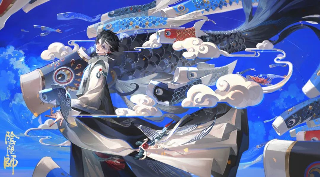 花合战新皮肤情报 | 浪鲤游绕,衣染墨意__《阴阳师》手游官网 《阴阳师》手游官网_唯美奇幻 匠心巨制,开启唯美奇幻之旅