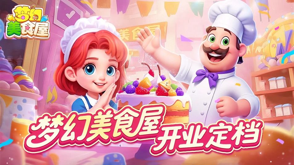 《梦幻美食屋》首发定档8月8日！