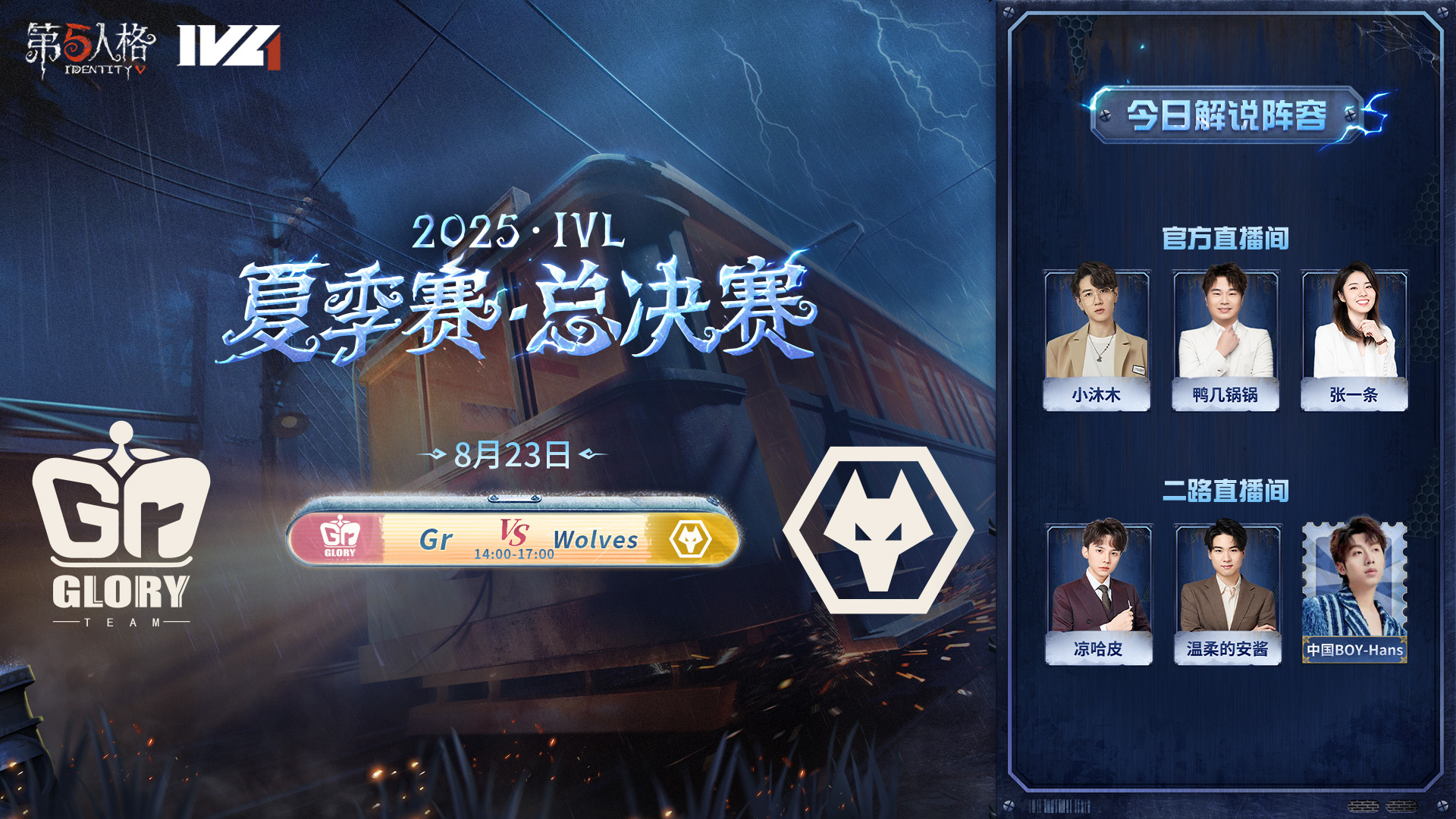 【2025IVL夏季赛】总决赛 Day3 Gr vs 成都Wolves