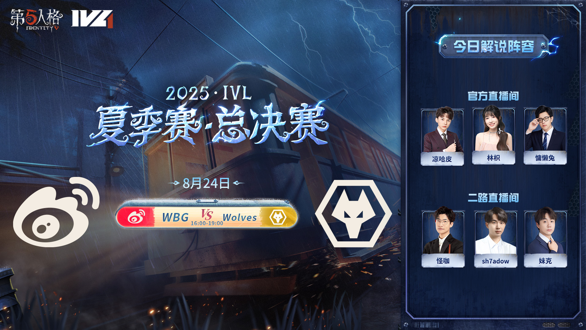 【2025IVL夏季赛】总决赛 Day4 北京WBG vs 成都Wolves