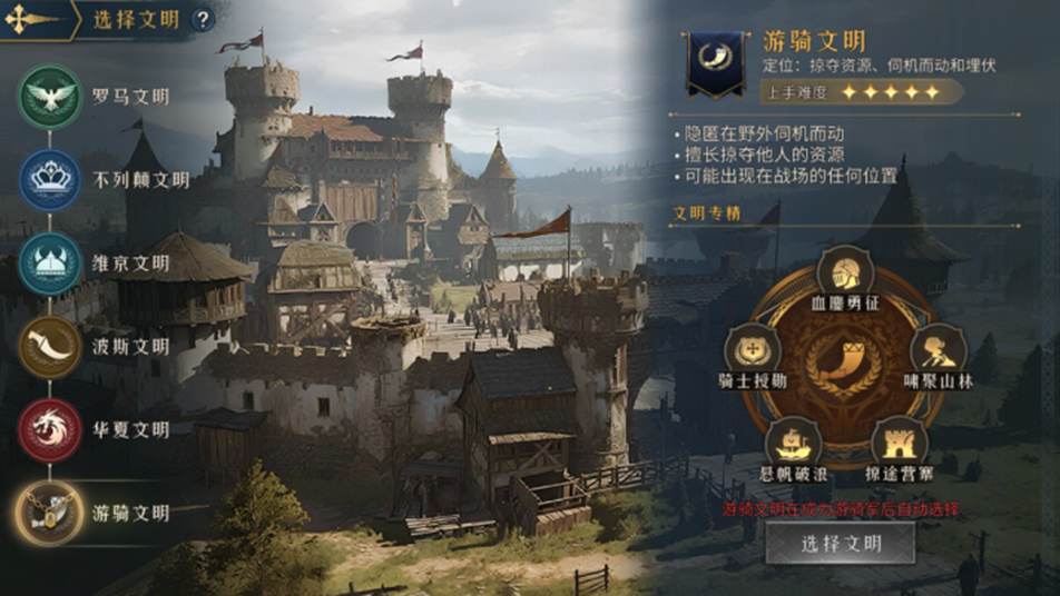 《帝国：权杖与文明》S2赛季【帝国烽烟】预告——全新阵营玩法机制