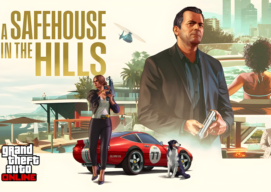 用网易UU远程，在手机《GTAOL》打造你的安全屋