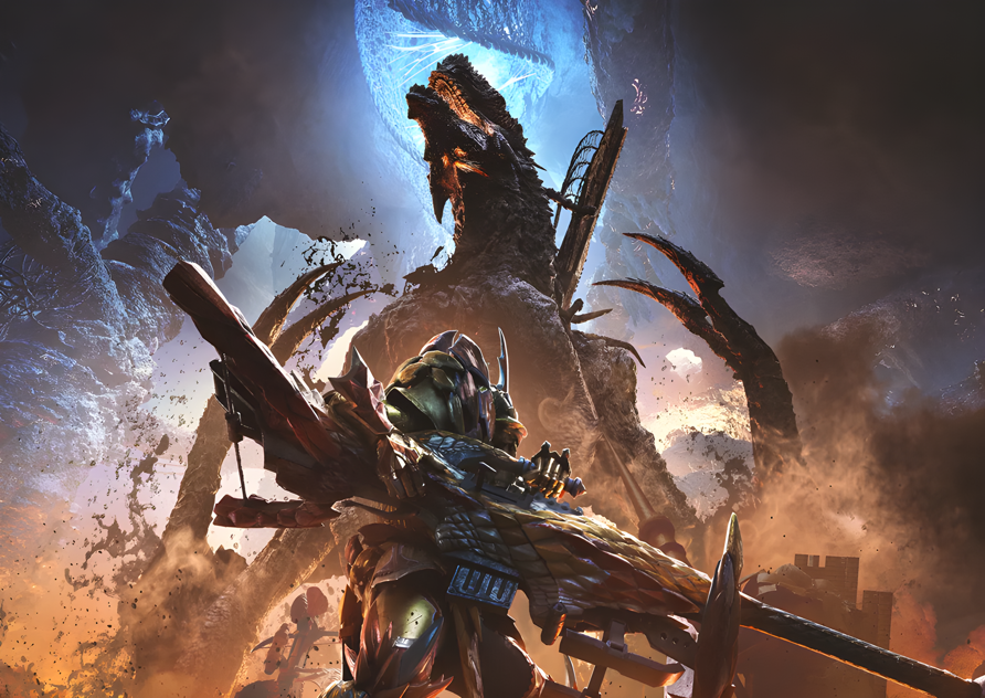 用UU远程，体验《怪猎：荒野》终局怪物——巨戟龙