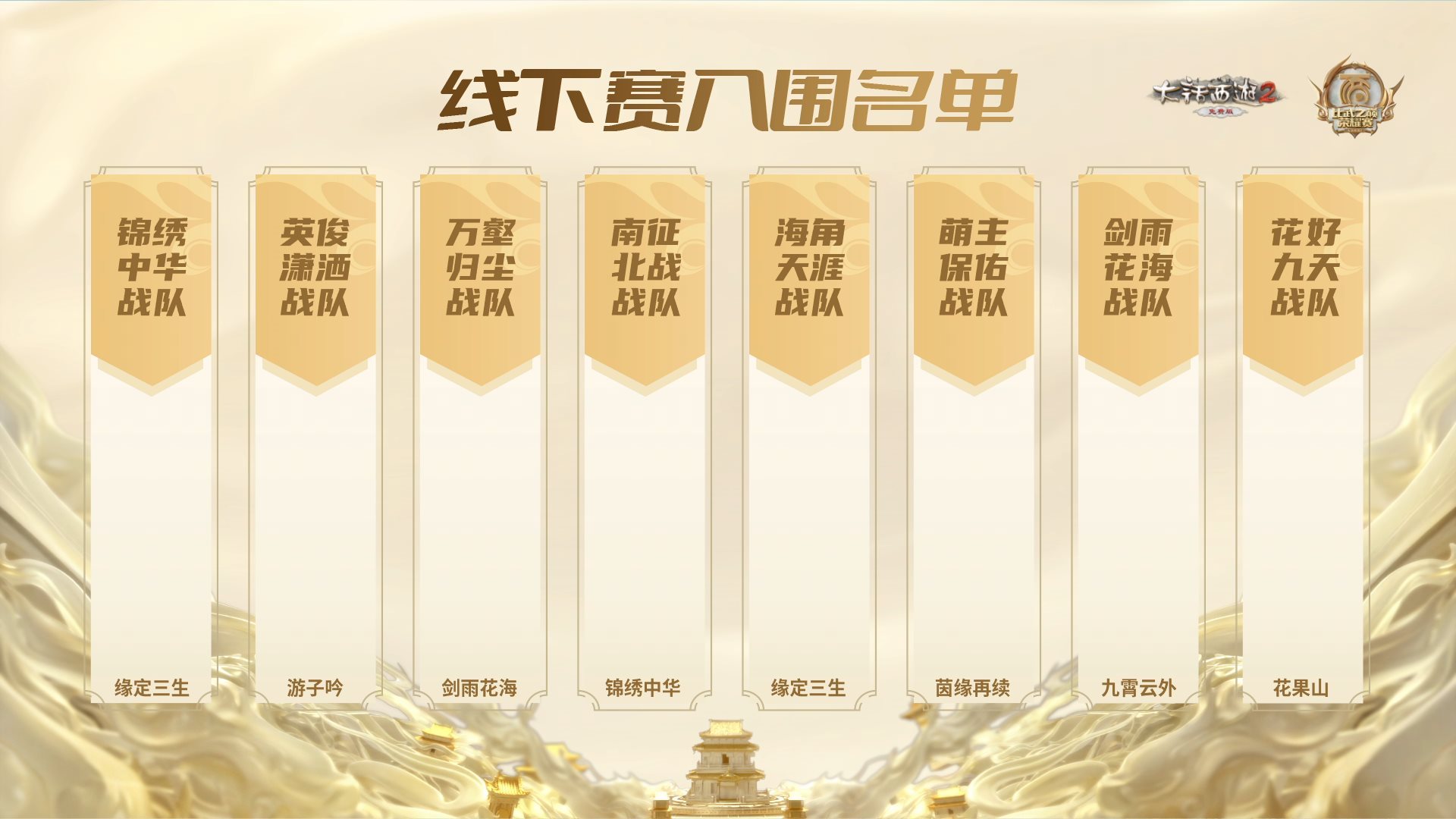 《大话西游2》金鼓声声撼魔都！比武之巅线下总决赛明早打响