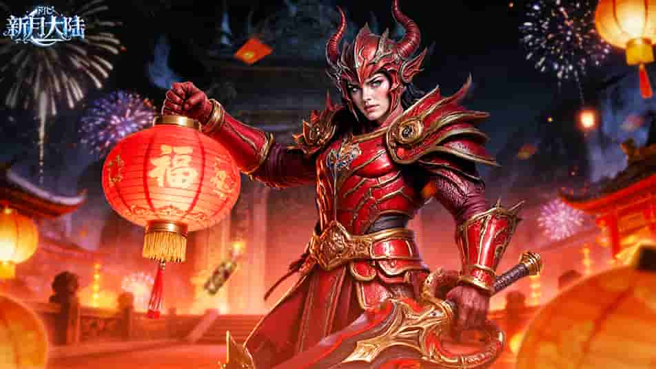 《新月大陆》元旦祝福丨新万马奔腾迎新年！你的马年版本已更新~