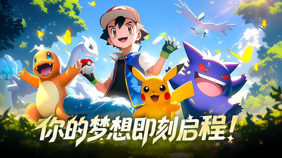 《梦想与征程》口袋精灵邀你参加二测删档测试