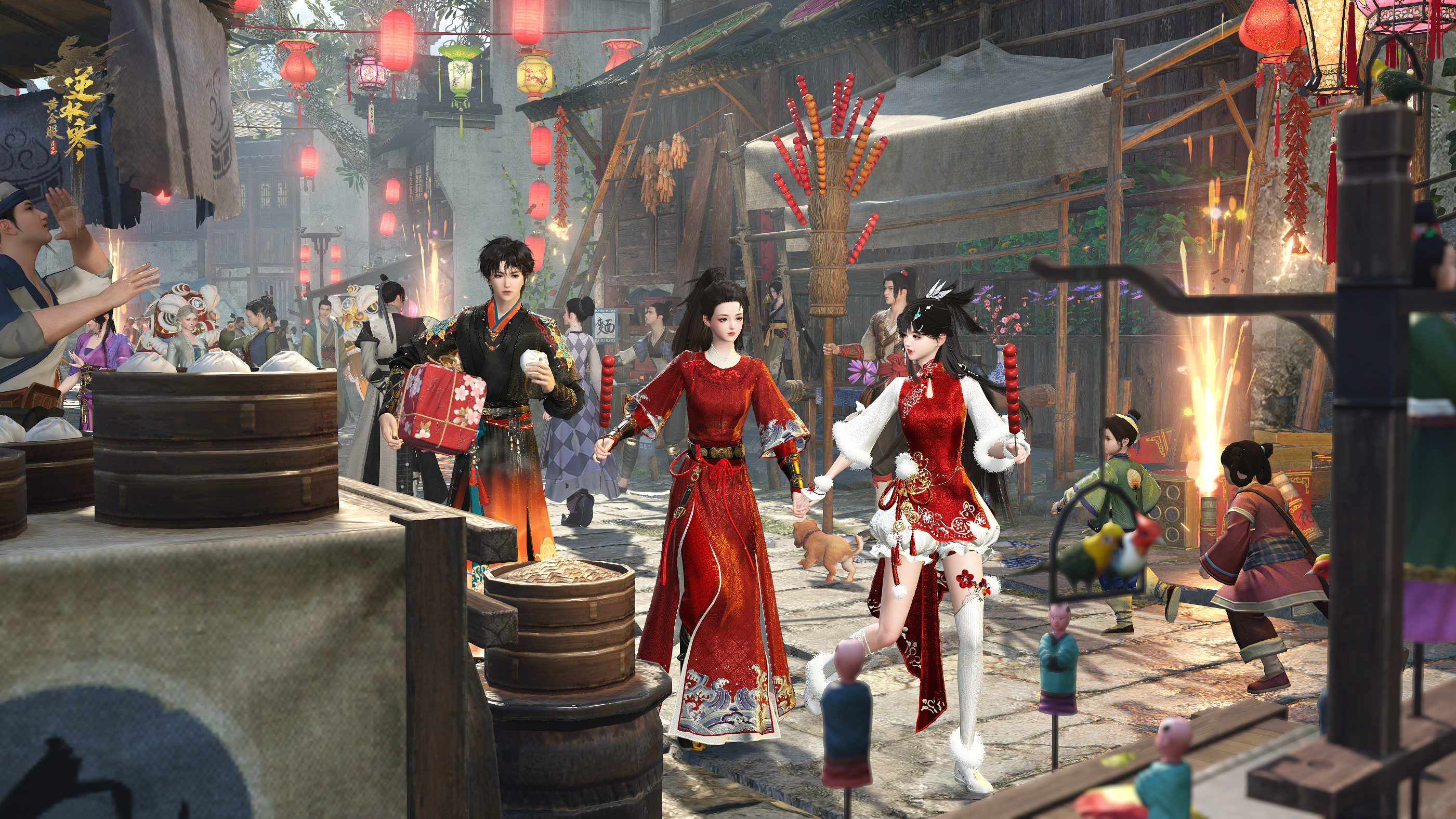 不用等过年！来逆水寒逛灯会，本周就送新春礼！