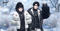 【新时装】充爱量1000%！终于在逆水寒穿上羽绒服了