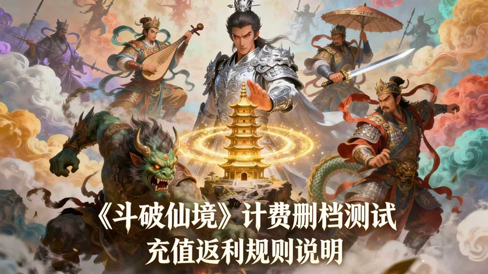 《斗破仙境》今日测试开启！测试规则说明