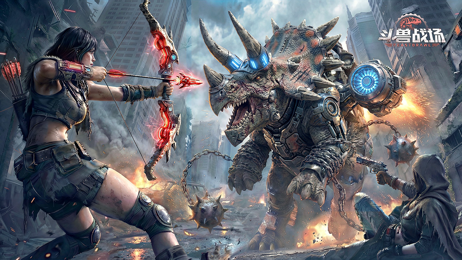 《斗兽战场》【斗兽情报5】争夺废土之王，无上荣耀！