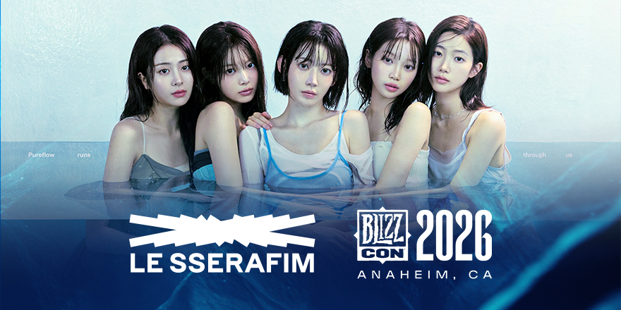 LE SSERAFIM再度登台2026暴雪嘉年华