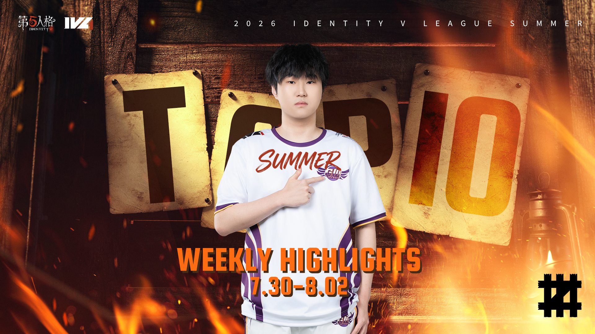 【2026IVL夏季赛】常规赛week9 TOP10